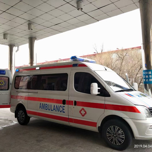 黄岛救护车出租服务案例2
